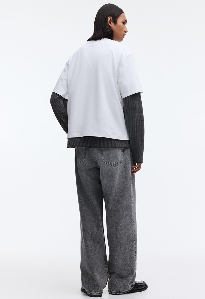 H&M - Oversized fit t-shirt - white