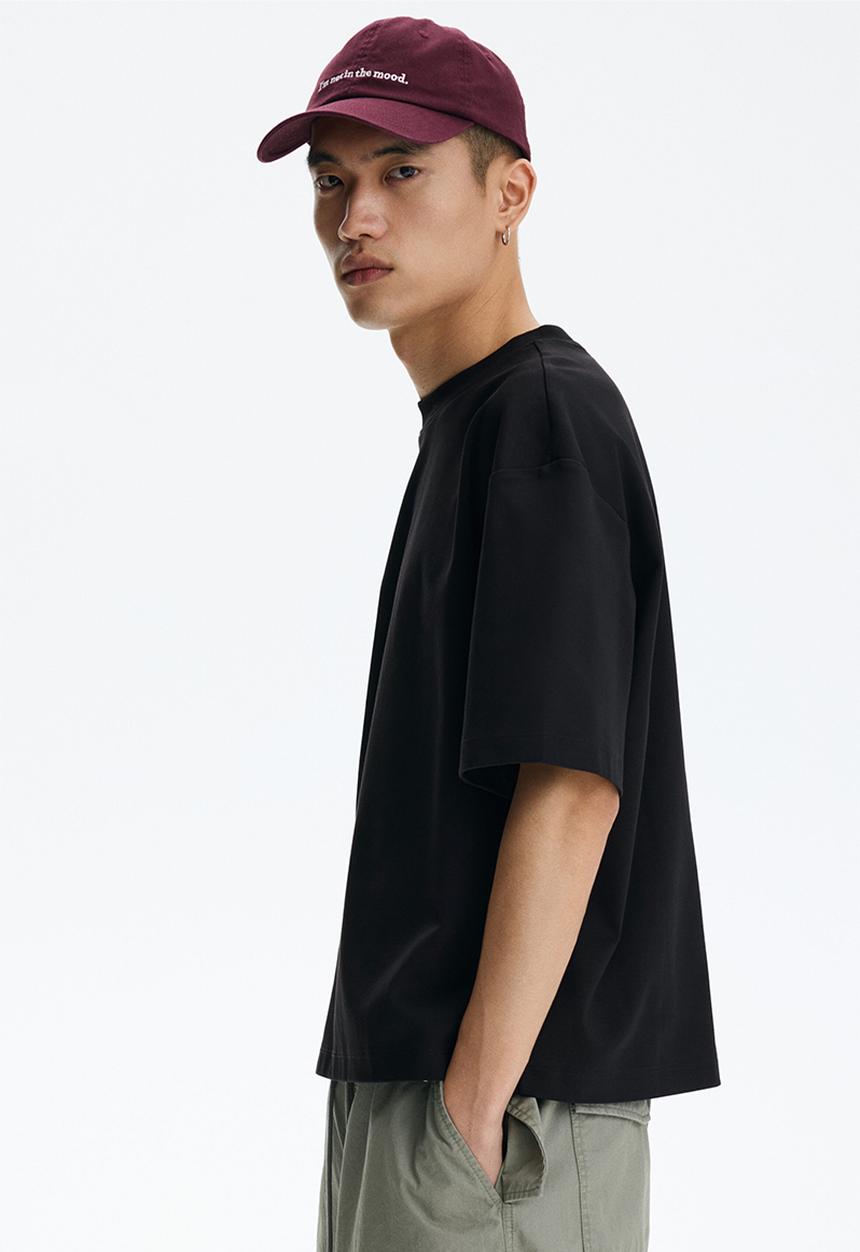 H&M - Oversized fit t-shirt - black