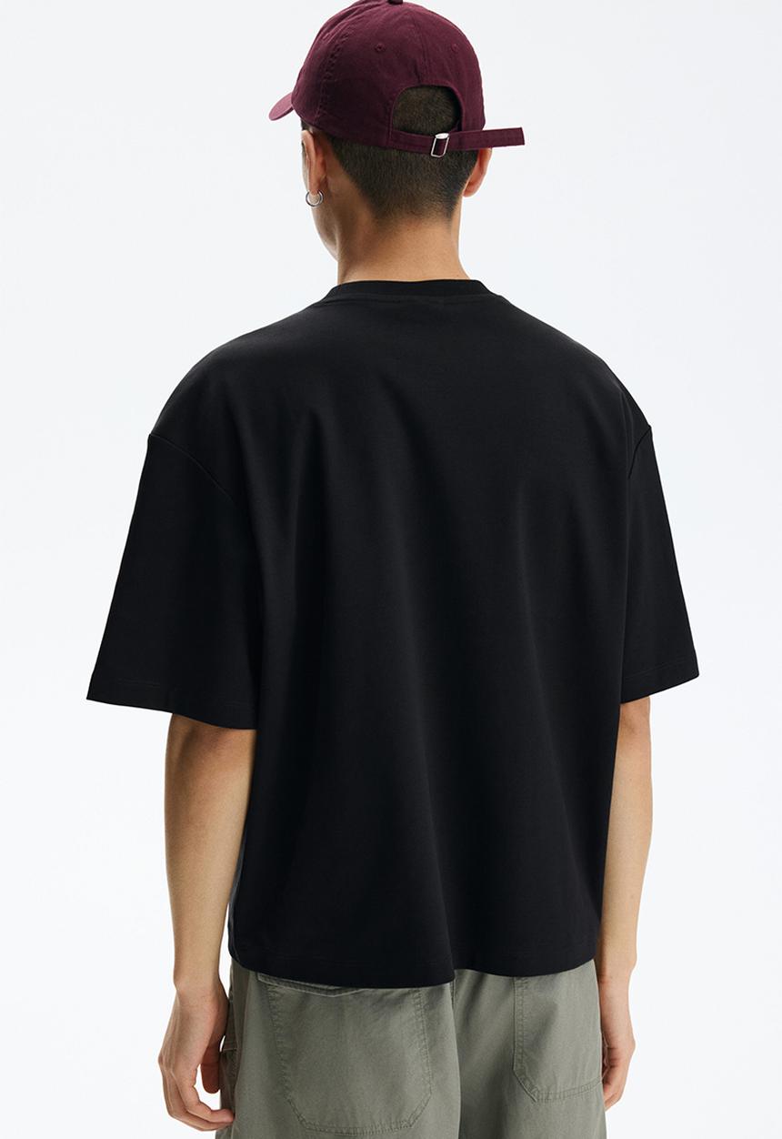 H&M - Oversized fit t-shirt - black