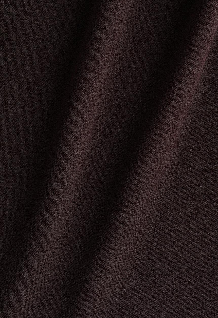 H&M - Draped halterneck dress - dark brown