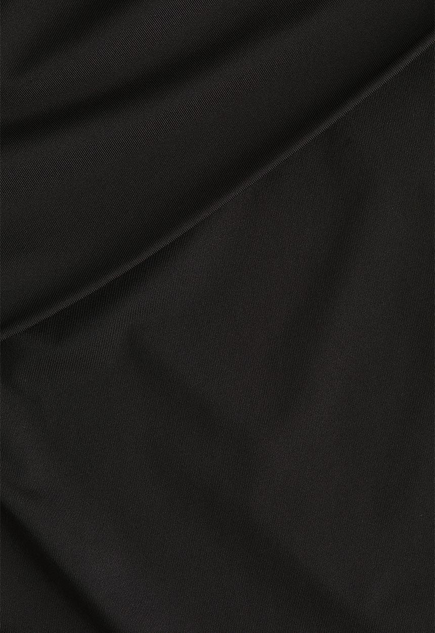 H&M - Draped one-shoulder top - black