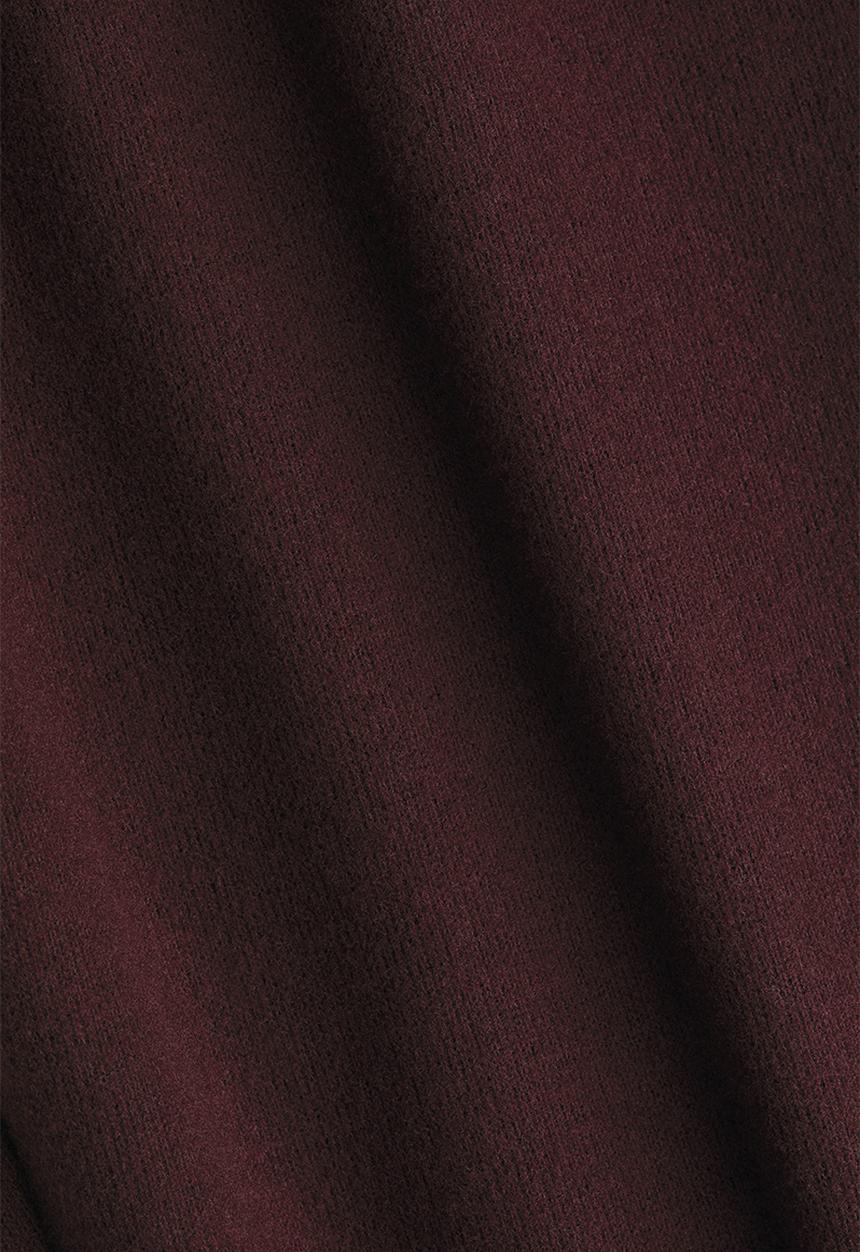 H&M - Flared knitted trousers - plum red