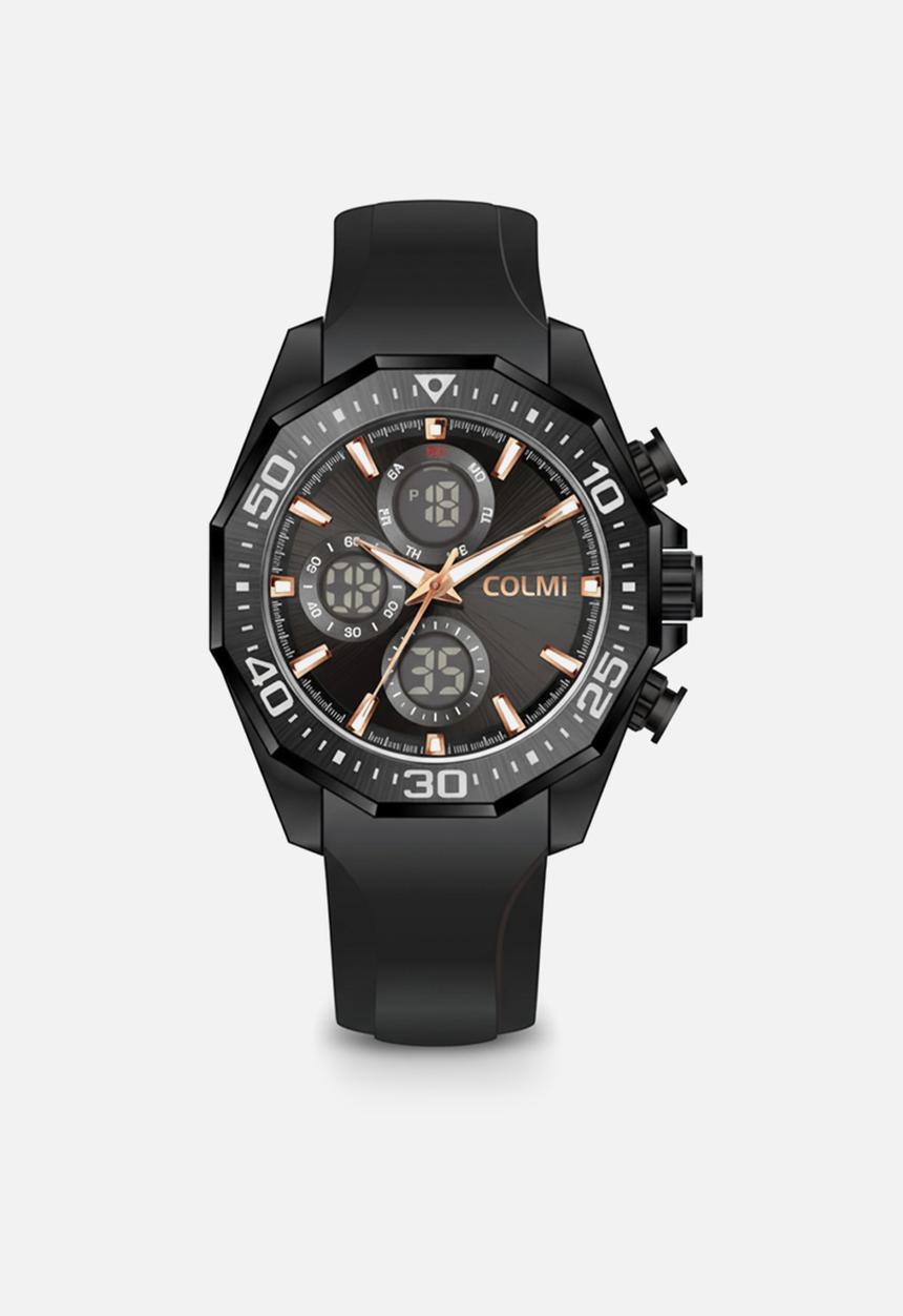 NOX Sport Chronograph Watch CM-1NOXR-1R - Rose Gold/ Black