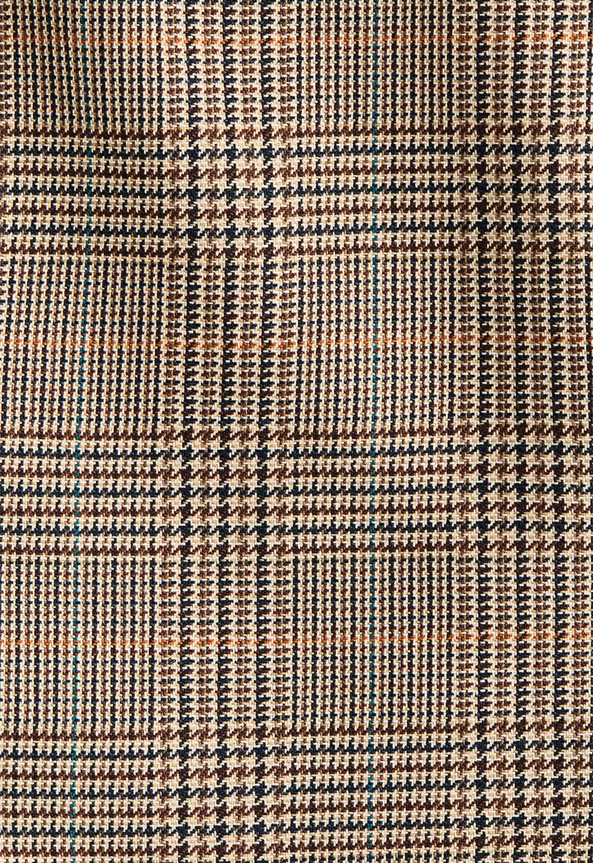H&M - Twill vest top - light beige/checked