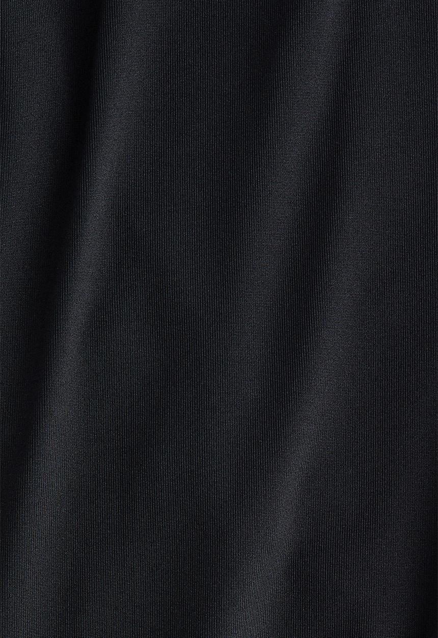 H&M - Draped jersey dress - black