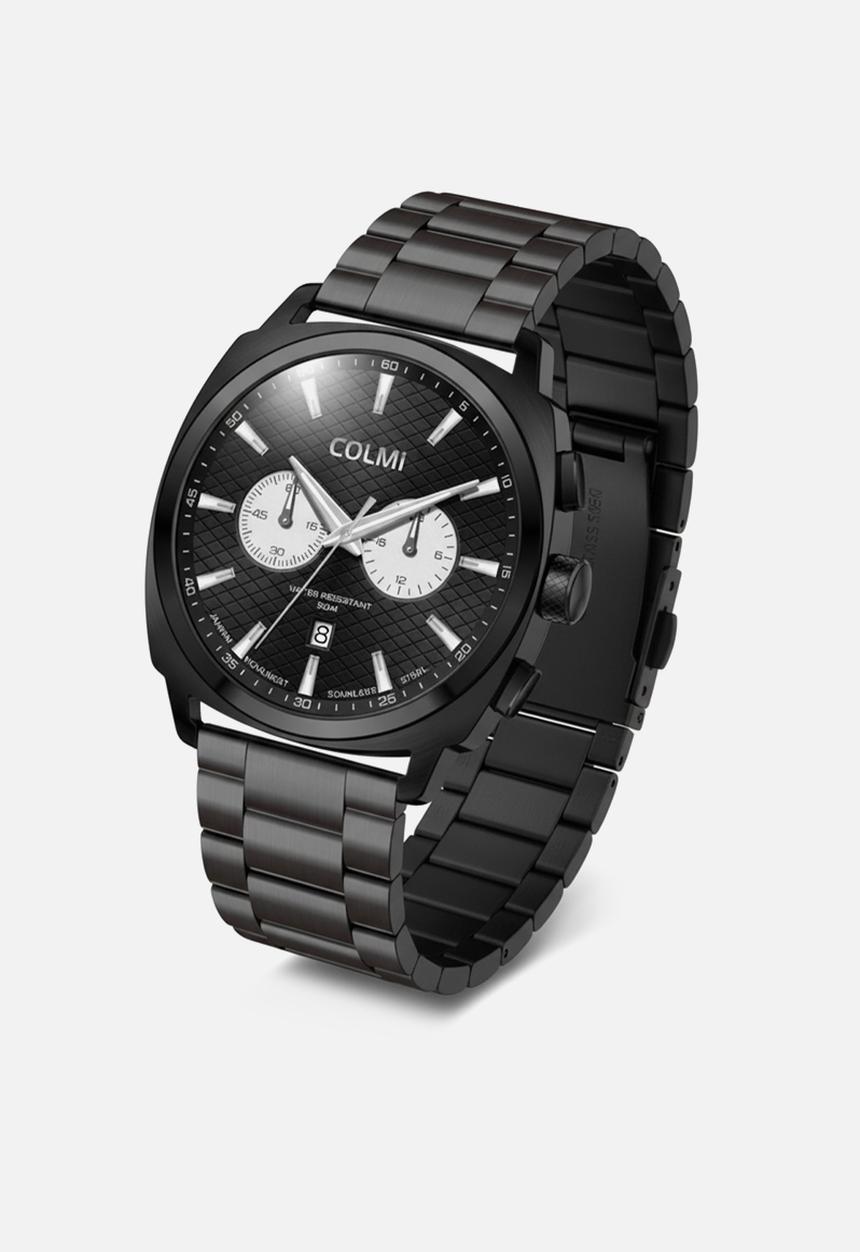 ナミィ NOX Sport Chronograph Watch CM-1NOXR-1R - Rose Gold/ Black