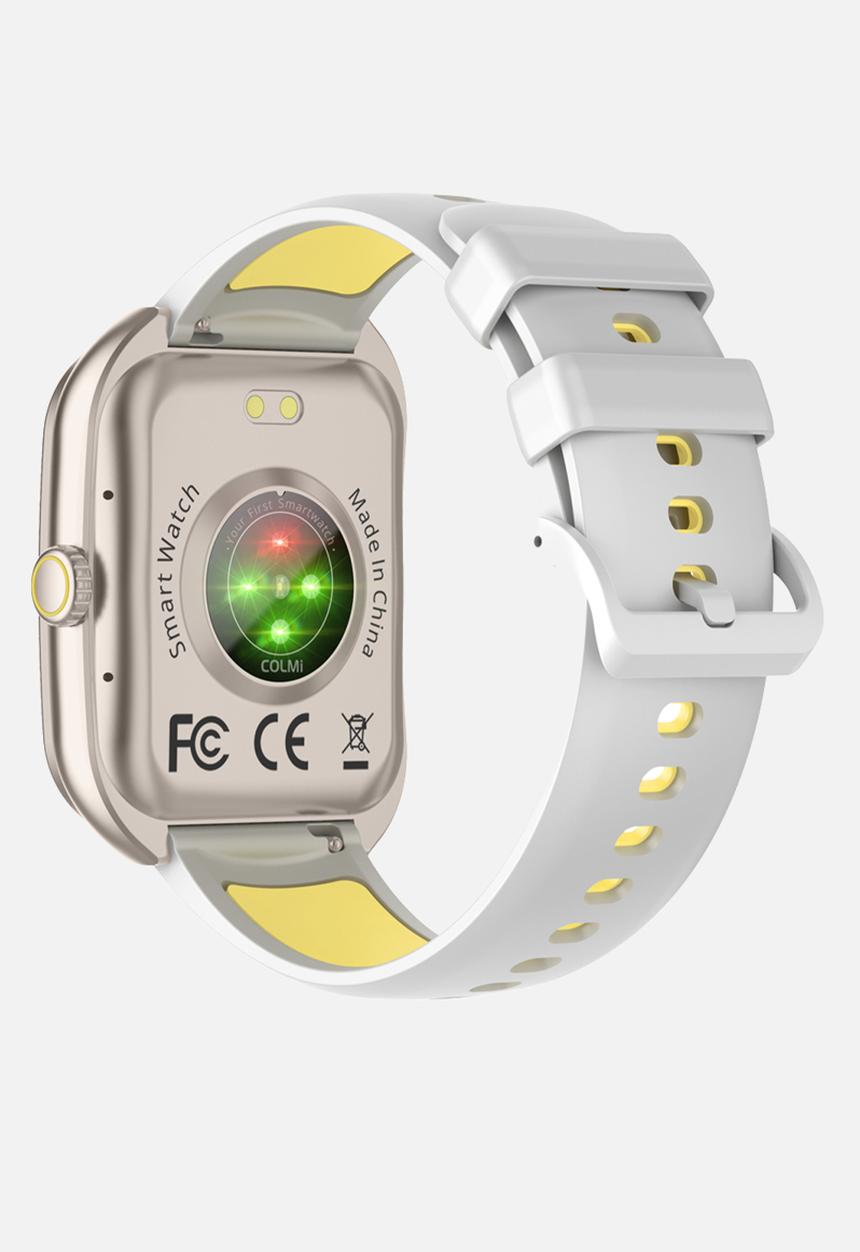 Colmi - COLMI P86 Smart Watch Two-color Strap Bands P86-SSY - Silver