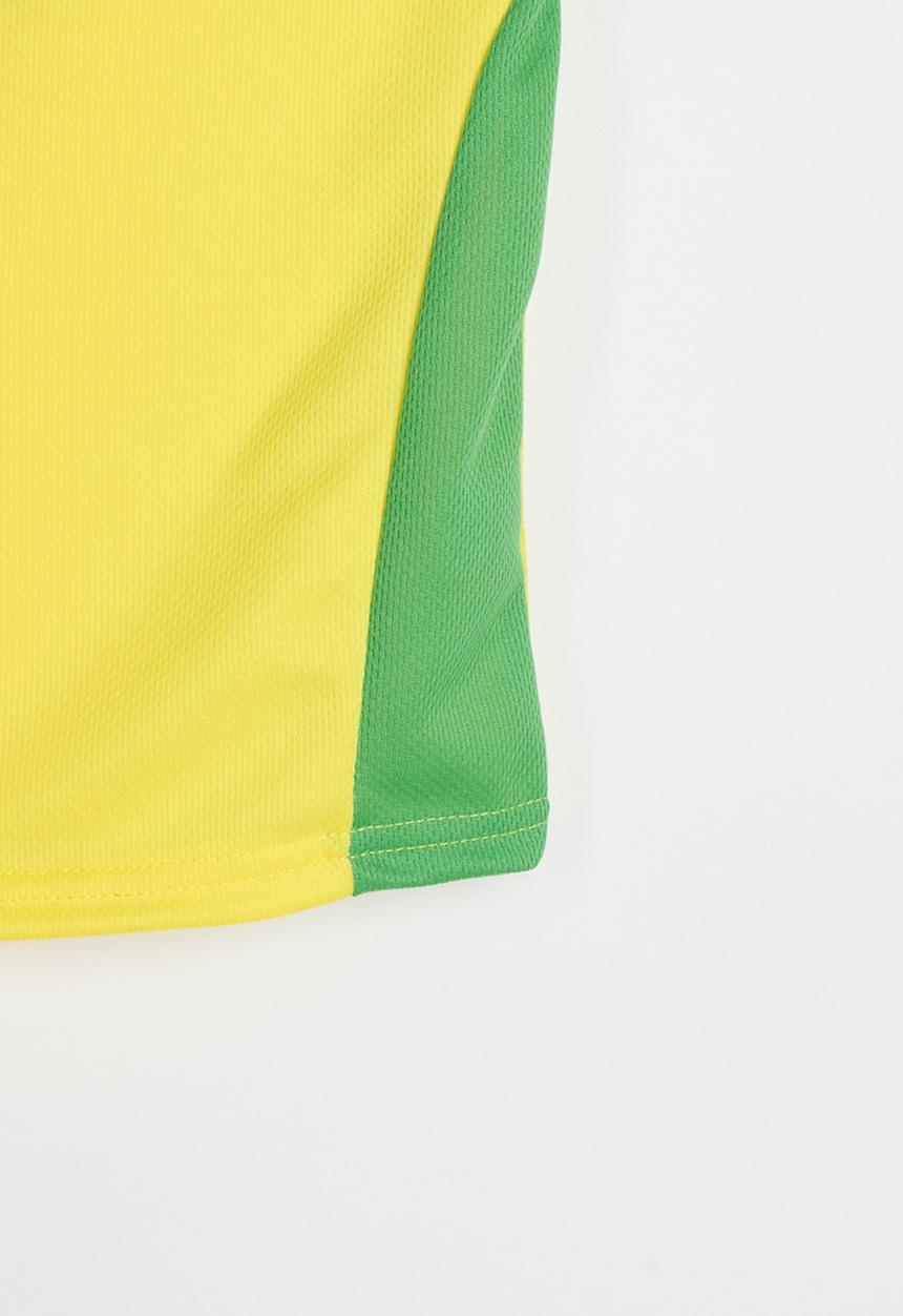 Pop Candy - Boxy short sleeve tee - gold/green