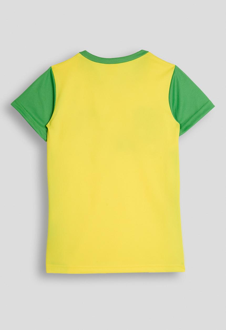 Pop Candy - Short sleeve crew neck tee - gold/green