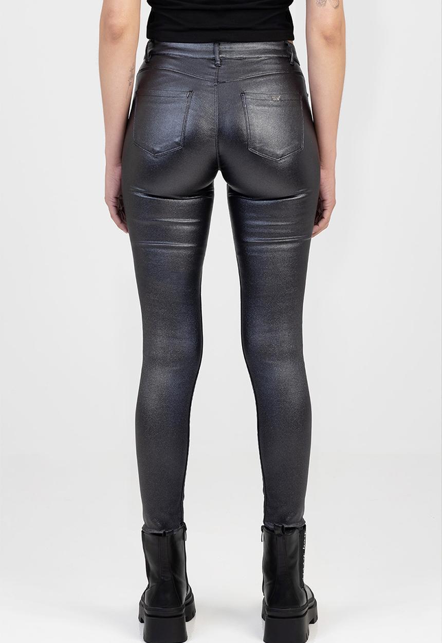 SISSY BOY - Riley Skinny Pants - Charcoal/Black