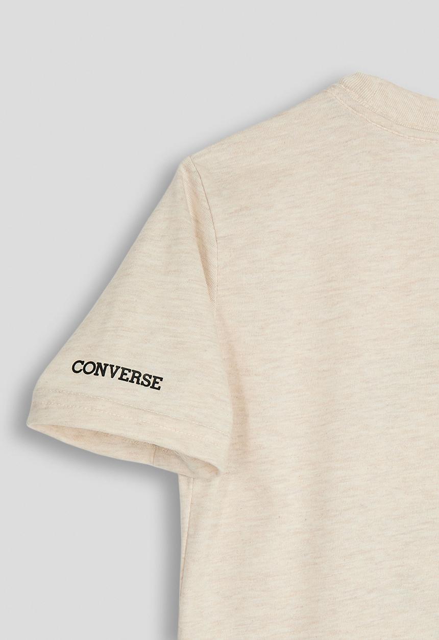 Converse - Cnvb Dissected Chuck Patch Short sleeve - Light Oatmeal Heather 