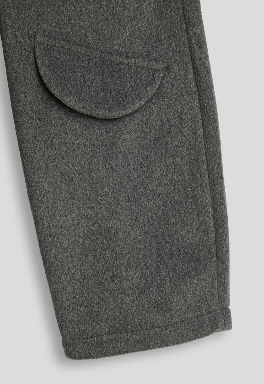 Pop Candy - Melton wide leg trousers - grey