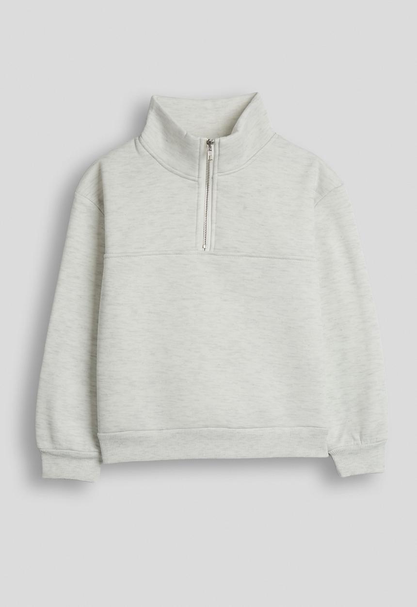 Pop Candy - Zip-up sweatshirt - white smoke