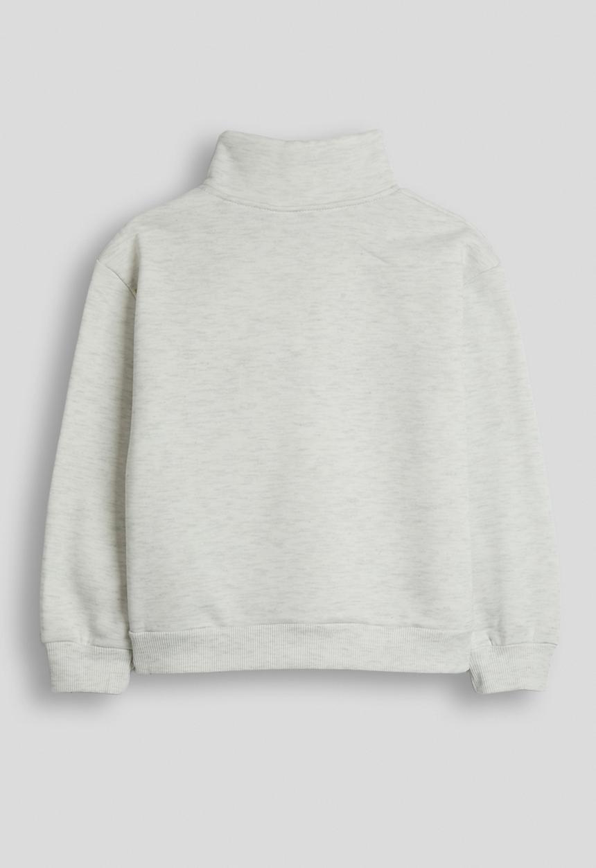 Pop Candy - Zip-up sweatshirt - white smoke