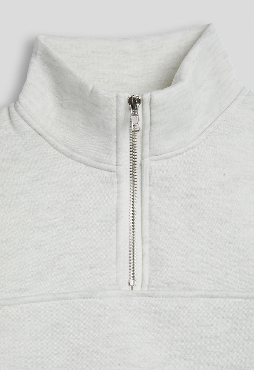 Pop Candy - Zip-up sweatshirt - white smoke