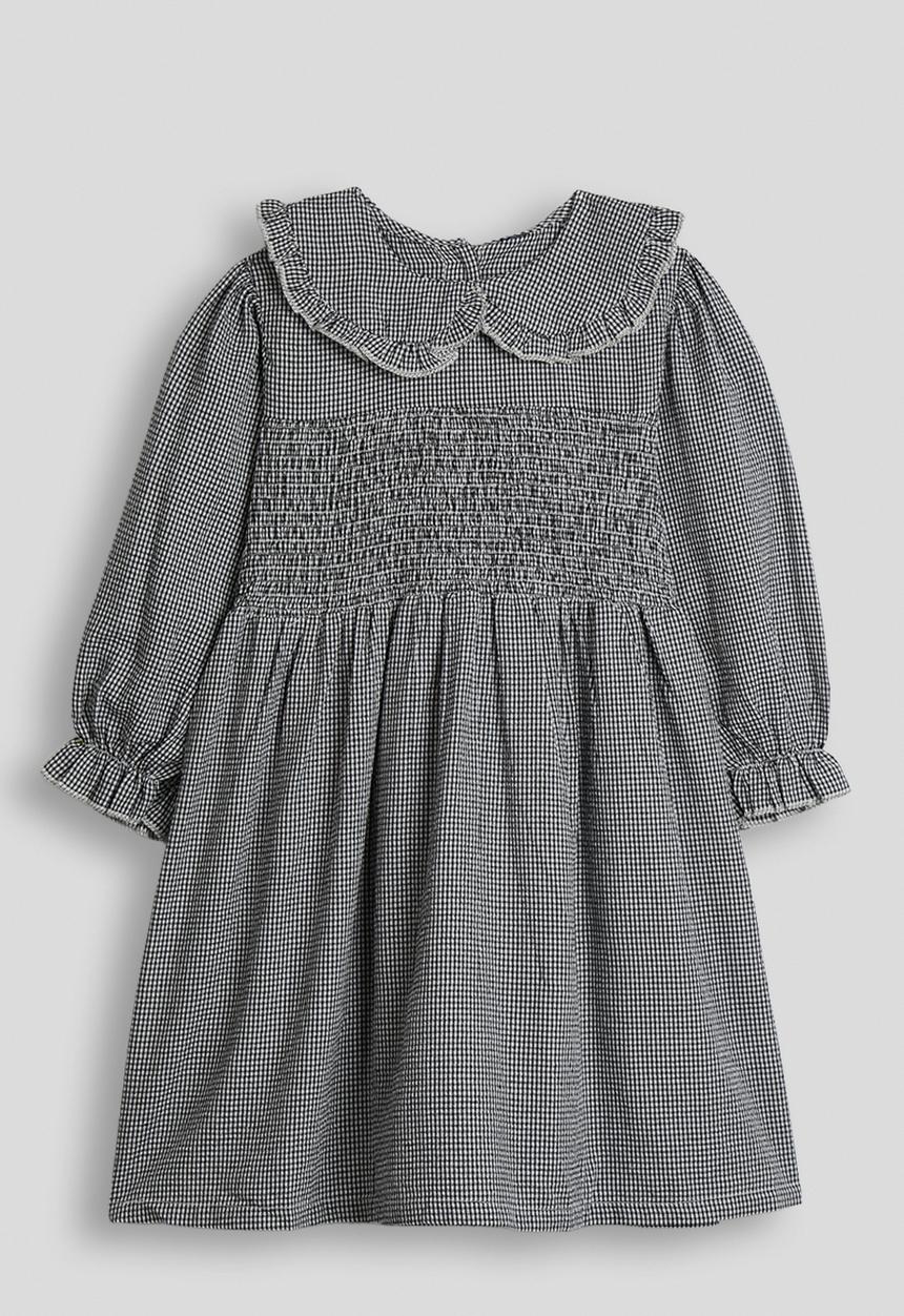 Pop Candy - Smocked dress - charcoal