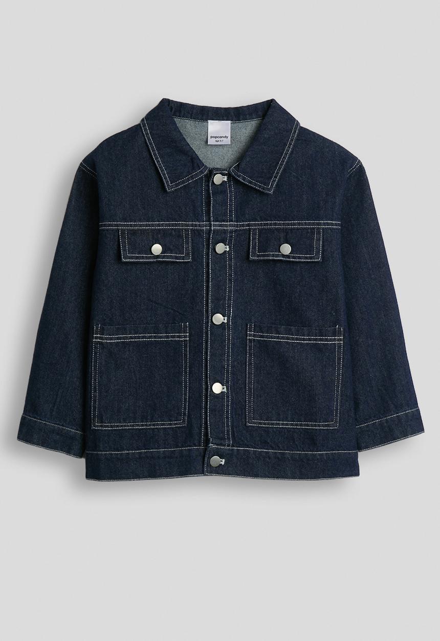 Pop Candy - Denim jacket - navy blue