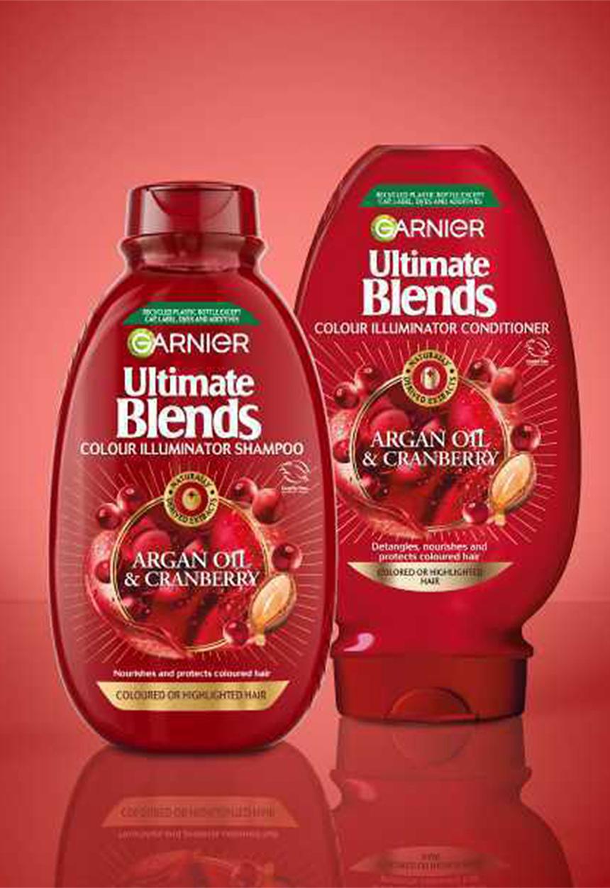 Garnier - Ultimate Blends Argan Oil & Cranberry Shampoo 400ml