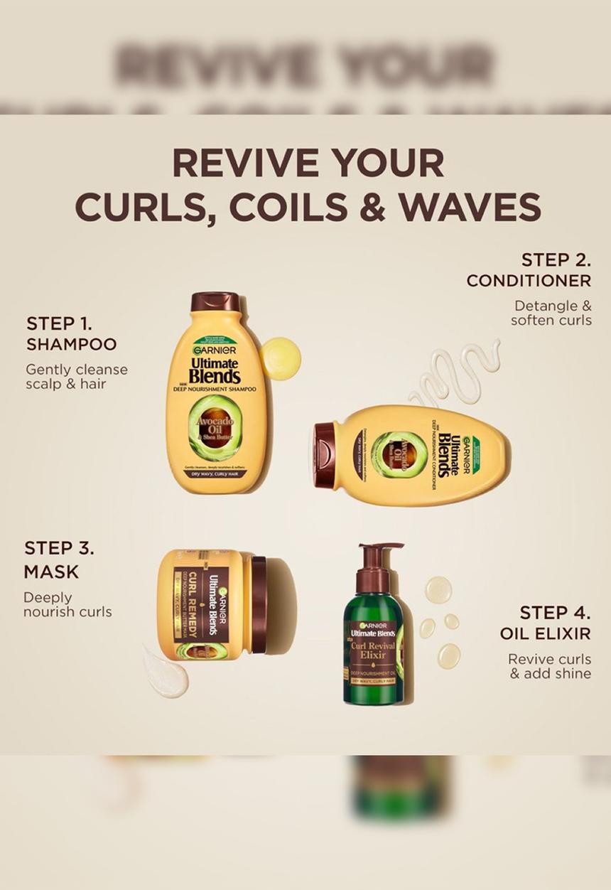 Garnier - Ultimate blends Avocado and Shea Butter Shampoo 400ml