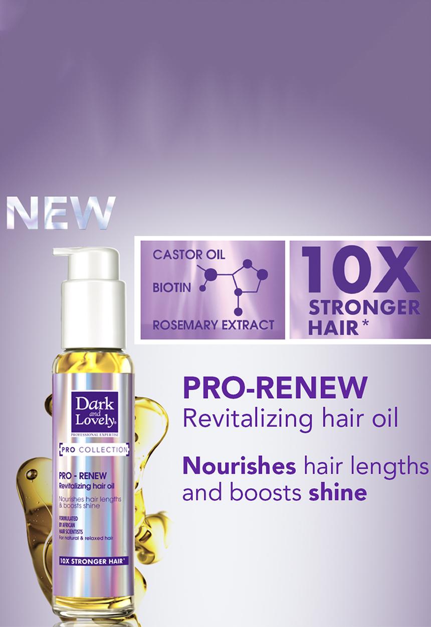 Dark and Lovely - Pro Collection Revitalizing Hair Oil - 100ml