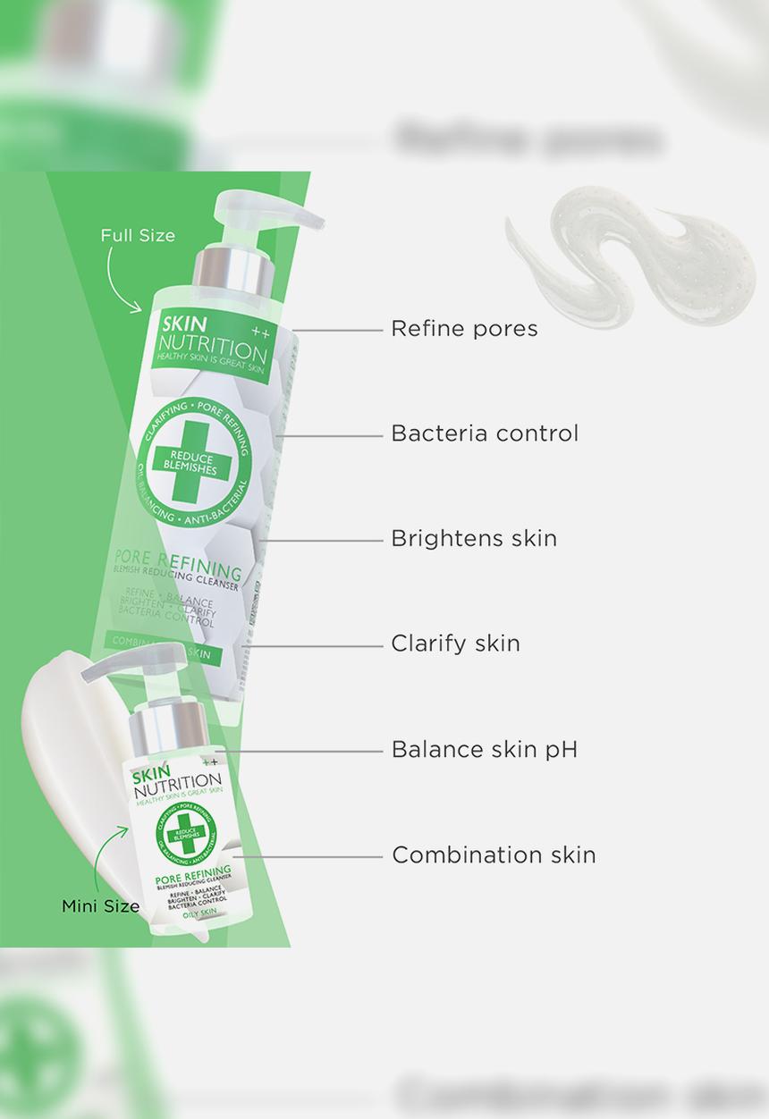 SKIN NUTRITION - Pore Refining Blemish Reducing Clenaser - 50ml