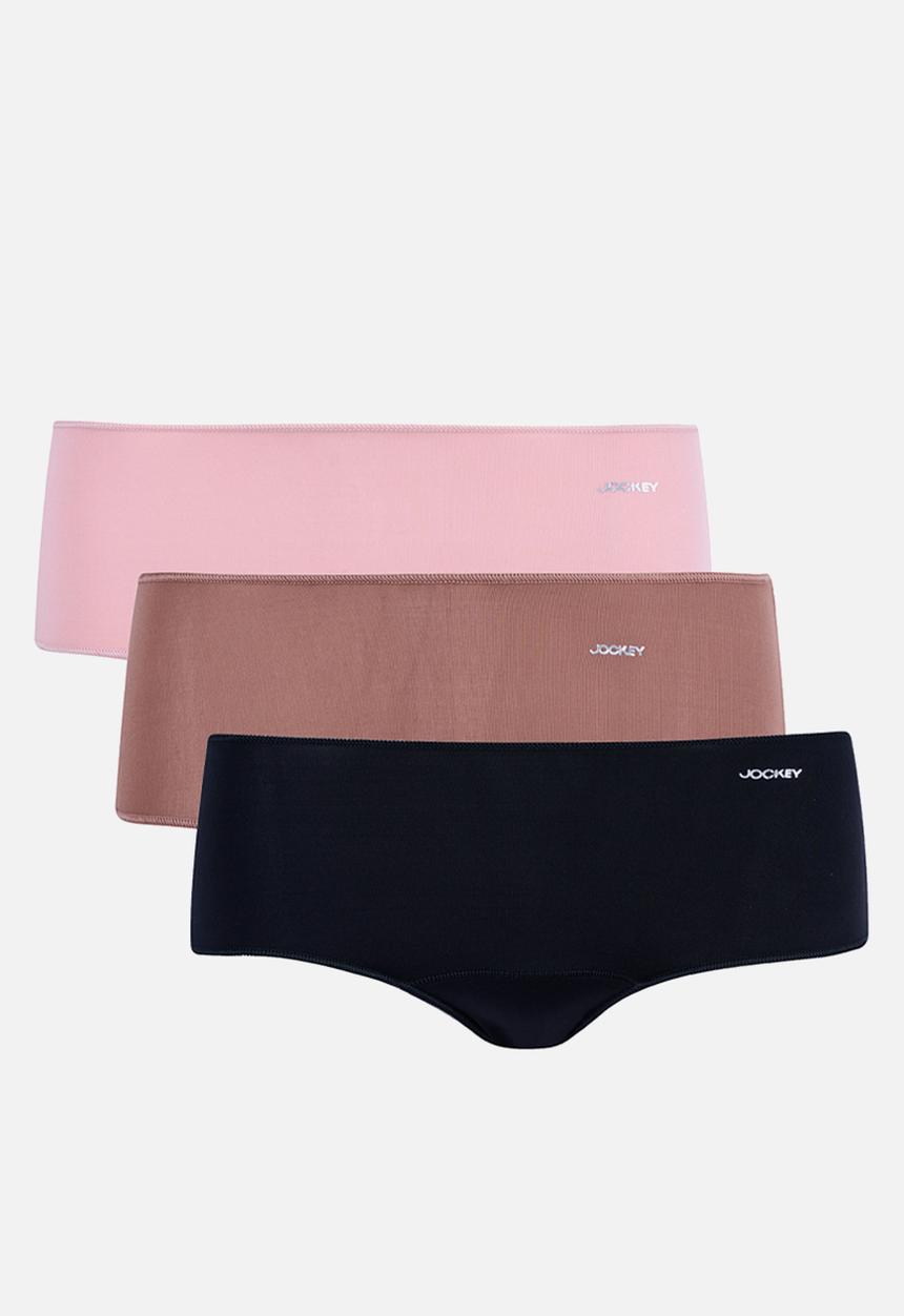 Jockey - 3 Pack npl knicker - classic - black/pale mauve/bronze