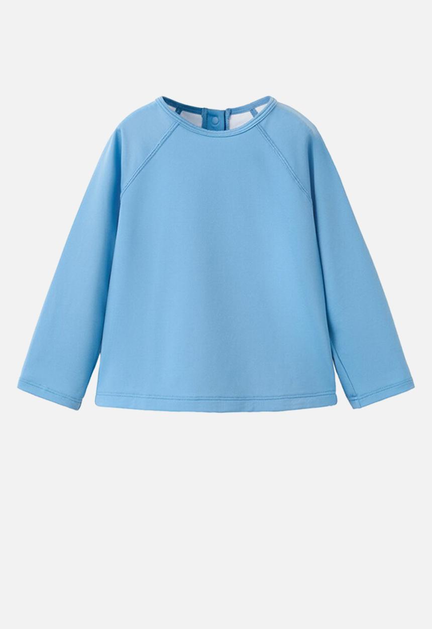 MANGO - T-Shirt Solbb - Medium Blue