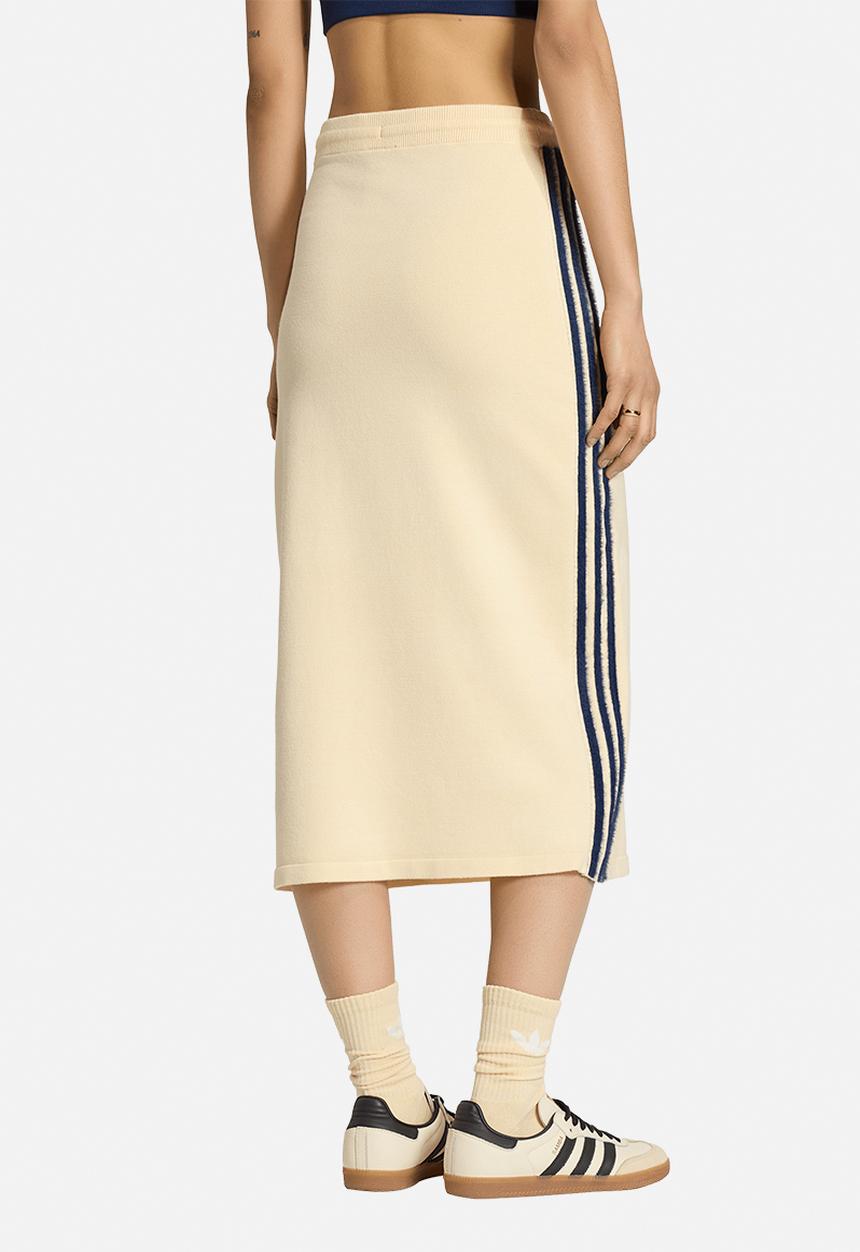 adidas Originals - Knit Skirt - Warm Vanilla/Night Indigo