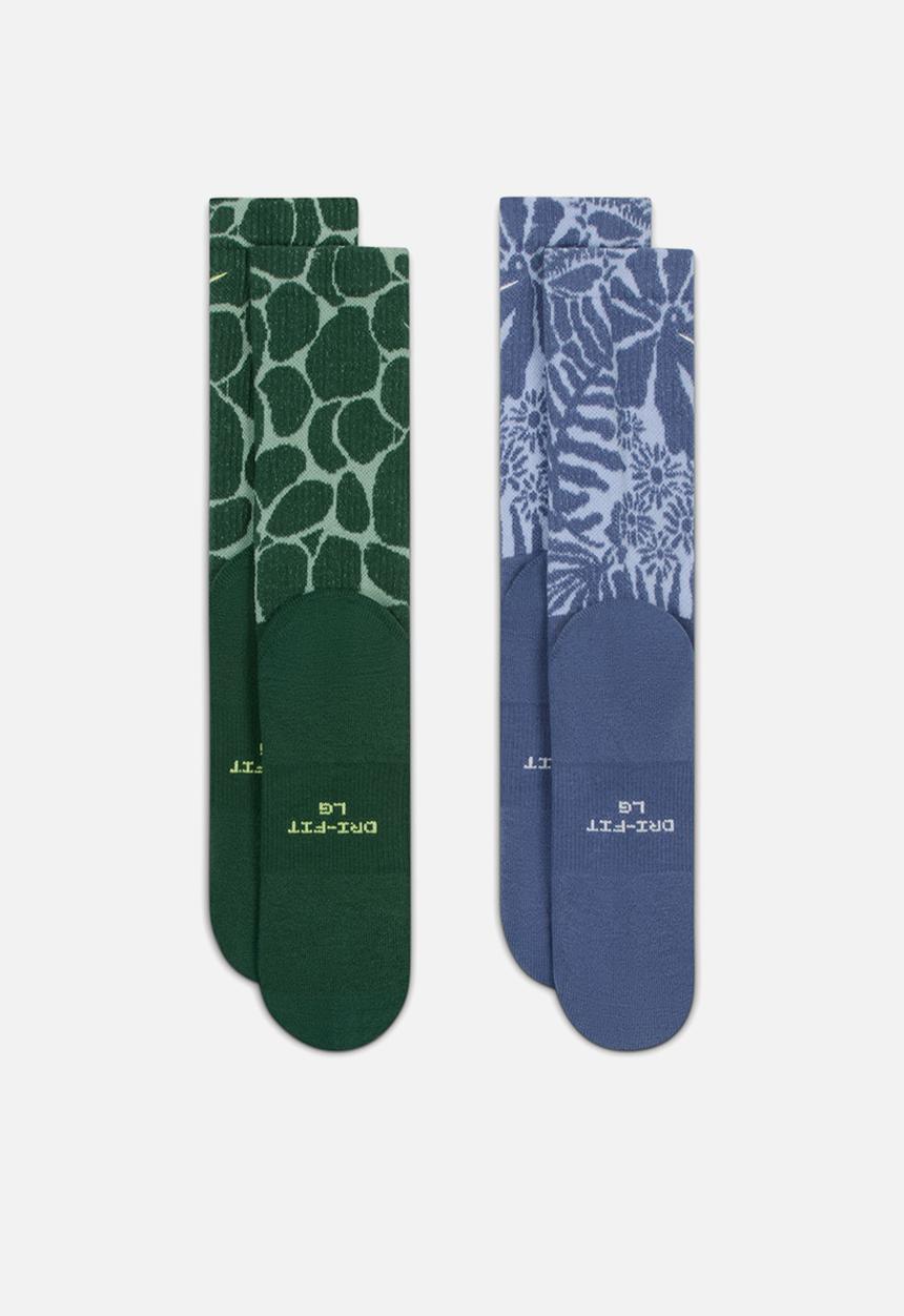 Nike - NSW Elevated 2 pack crew sock - multi