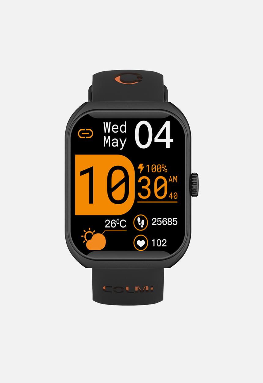 Colmi - COLMI P86 Smart Watch Two-color Strap Bands P86-SB - Black & Orange