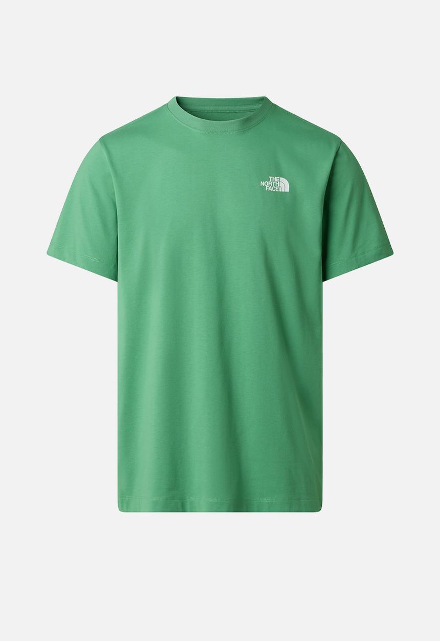 The North Face - Evolution Box Nse Regular Short Sleeve Tee - Dimmed Algae