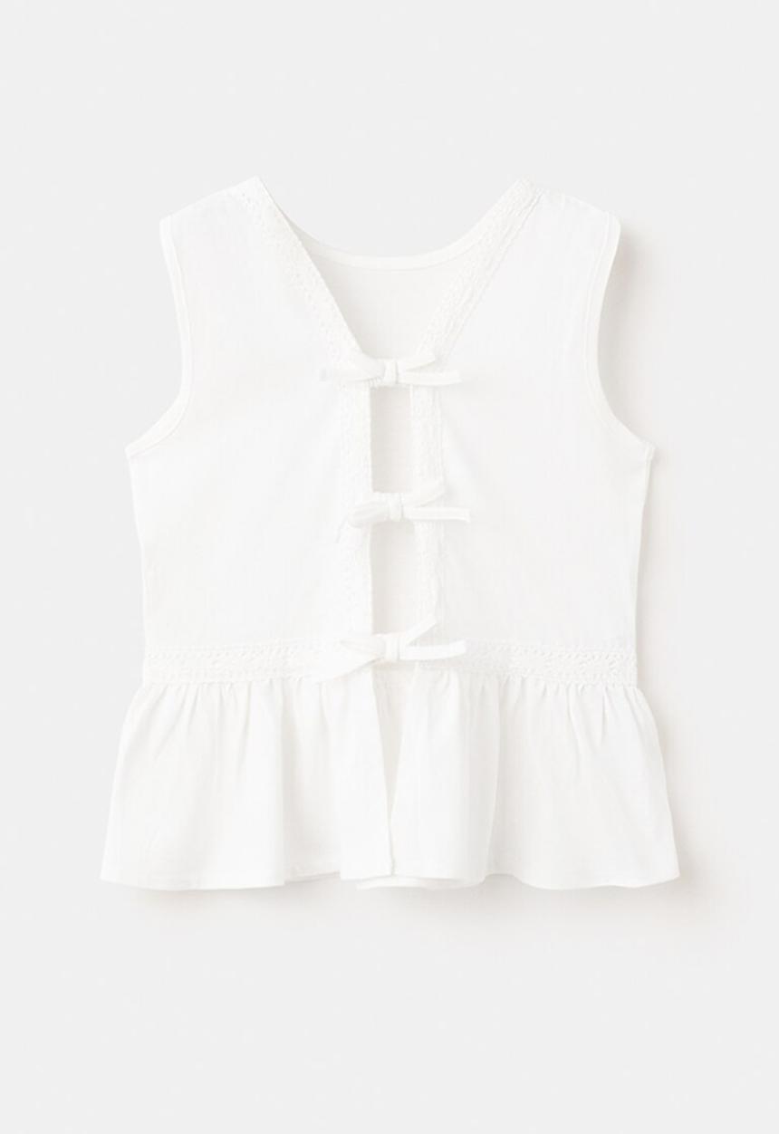 MANGO - T-Shirt Paloma - Natural