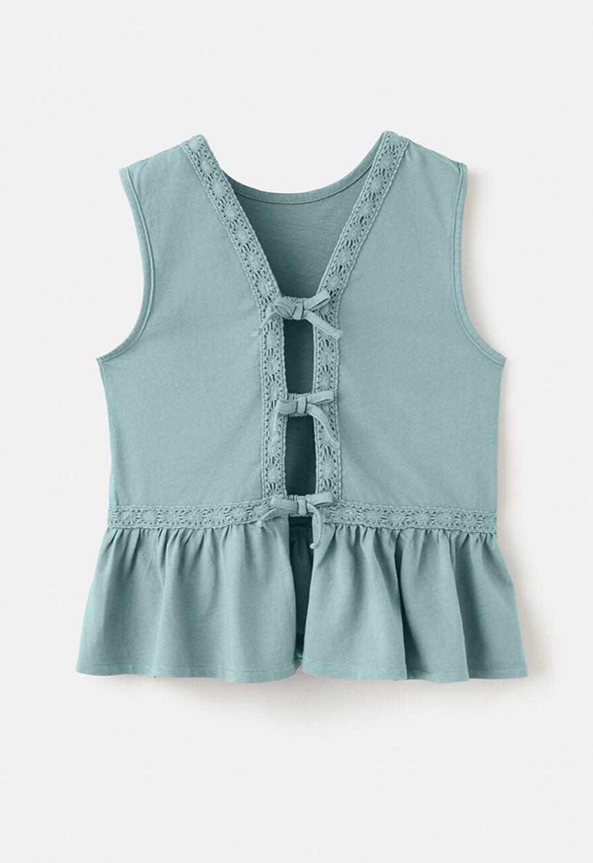 MANGO - T-Shirt Paloma - Petrol Blue