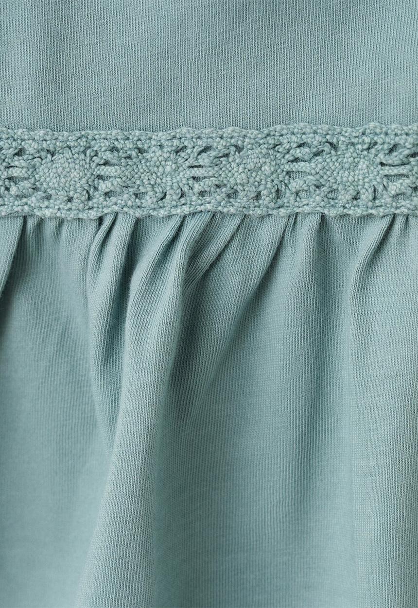 MANGO - T-Shirt Paloma - Petrol Blue