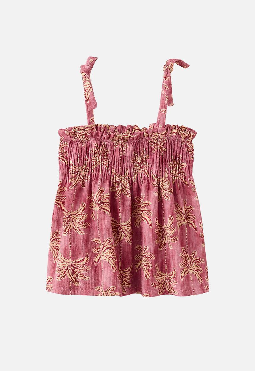 MANGO - T-SHIRT MUSASET - Medium Pink