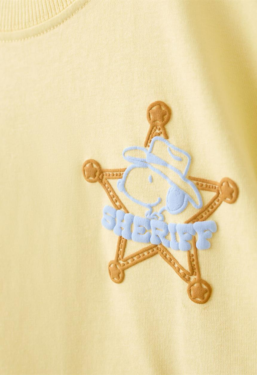 MANGO - T-Shirt Snsherif - Amarillo Pastel