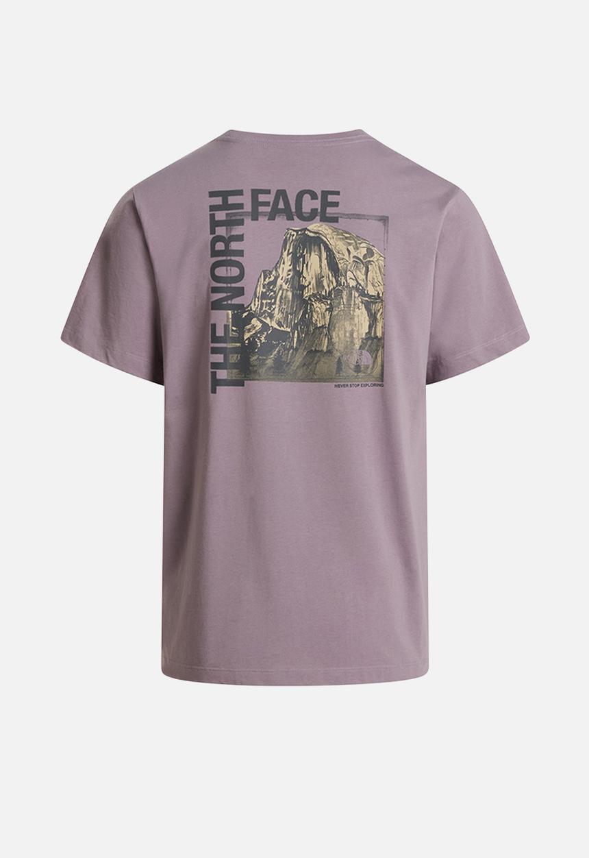 The North Face - Half Dome Photo Regular Short Sleeve Tee-Graphic - Transcendent Grey