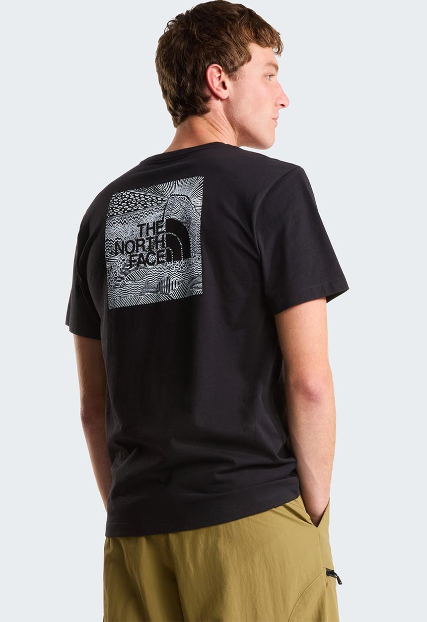 The North Face - Box Nse Celebration Regular Short Sleeve Tee - Tnf Black