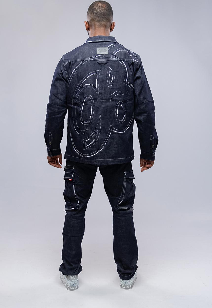 Bogart Man - Bogart utility stitch denim set - denim