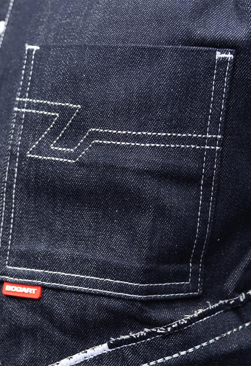 Bogart Man - Bogart utility stitch denim set - denim
