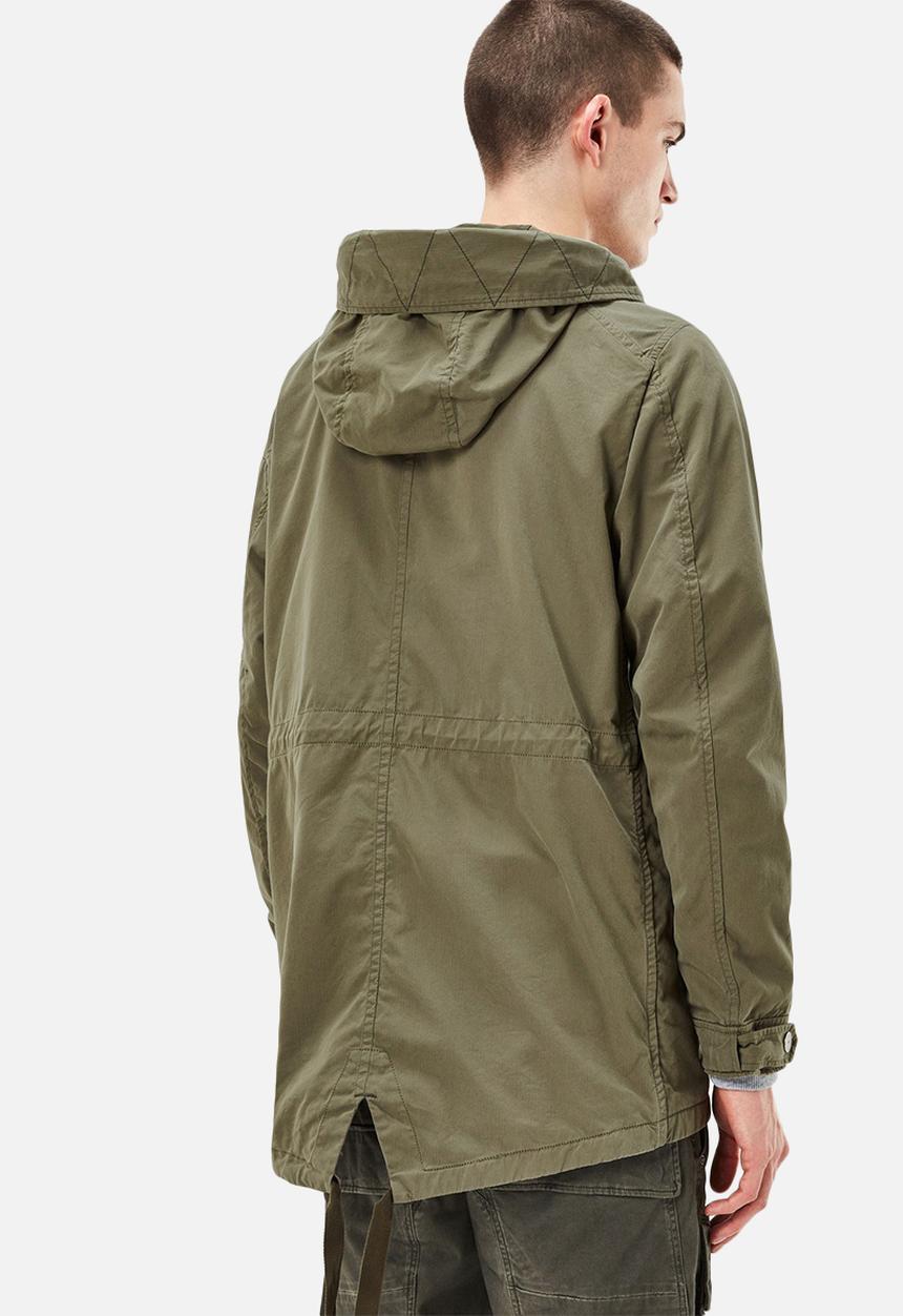 G-STAR - Batt HDD short parka scota weave