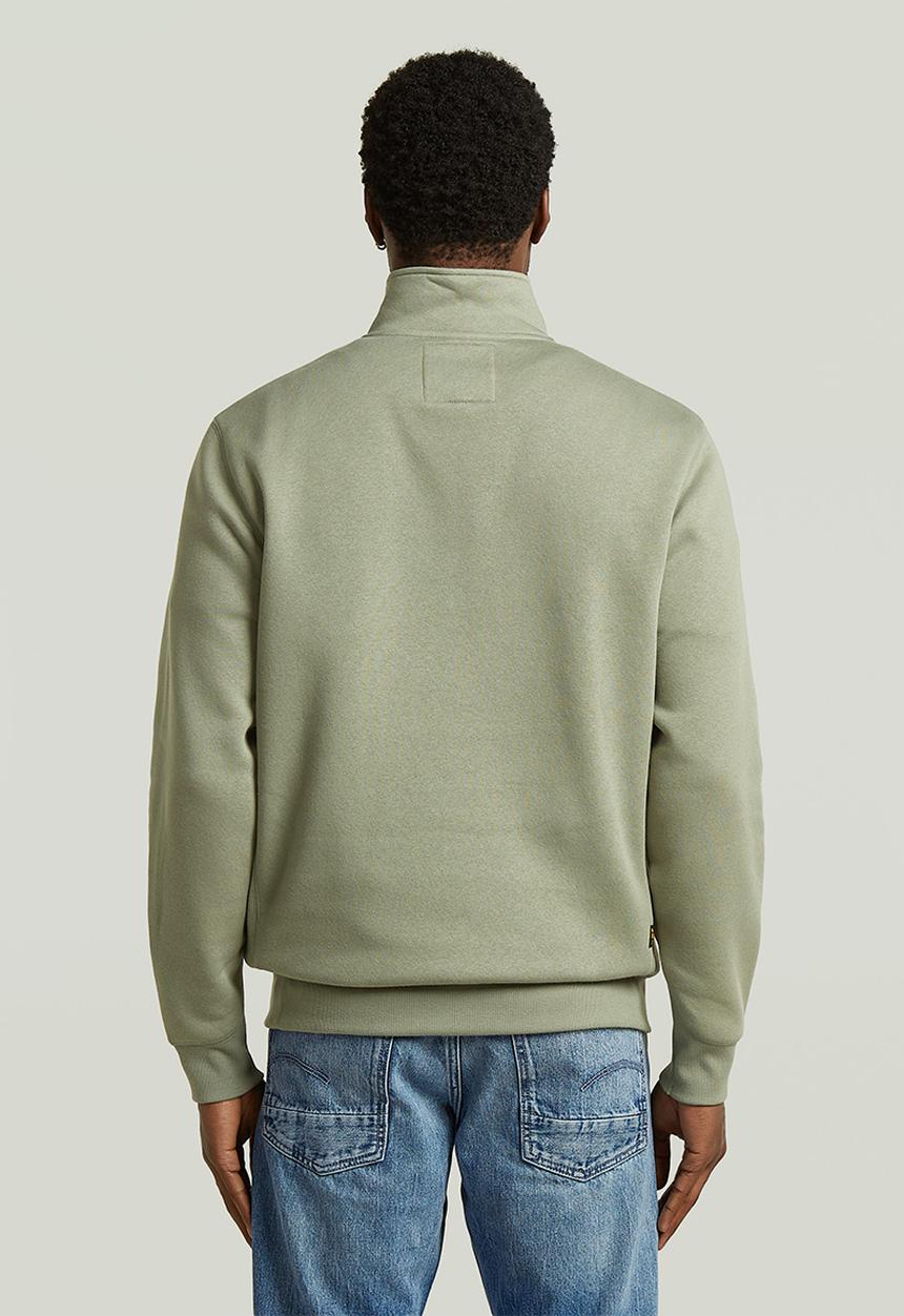 G-STAR - Premium Core Half Zip R Sw L\S - Lt Orphus