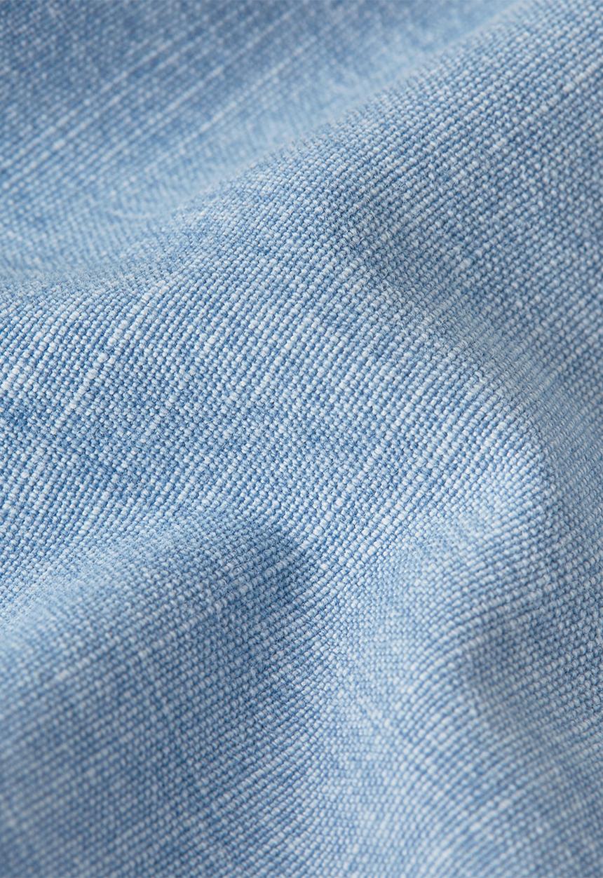 G-STAR - Slim western shirt l\s wmn - sun faded feather blue