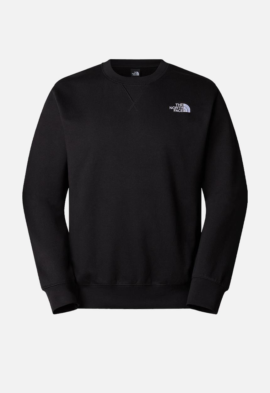 M Essential Relaxed Crewneck Sweatshirt - Tnf Black