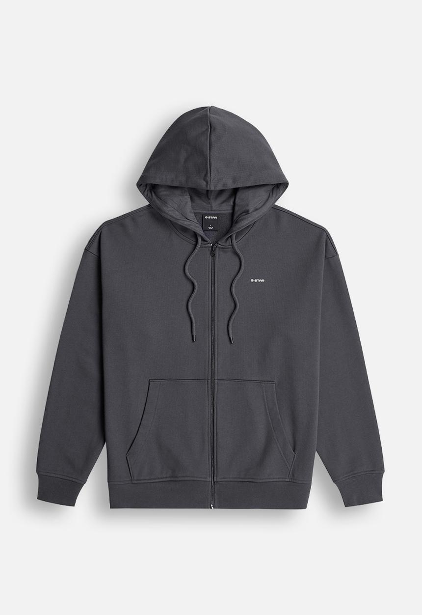 Back Gr Loose Hdd Zip Sw - Petrol