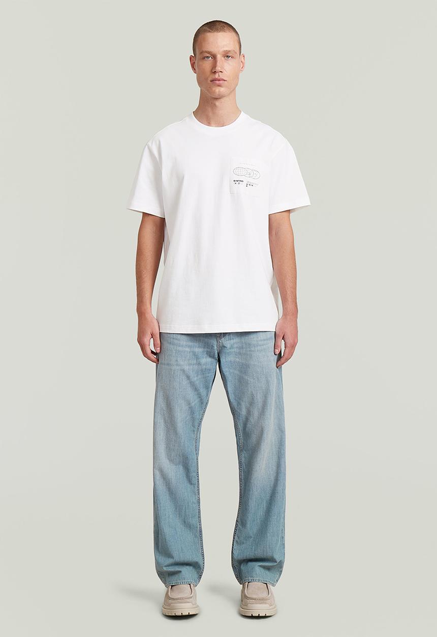 G-STAR - Applique Gr R T - White