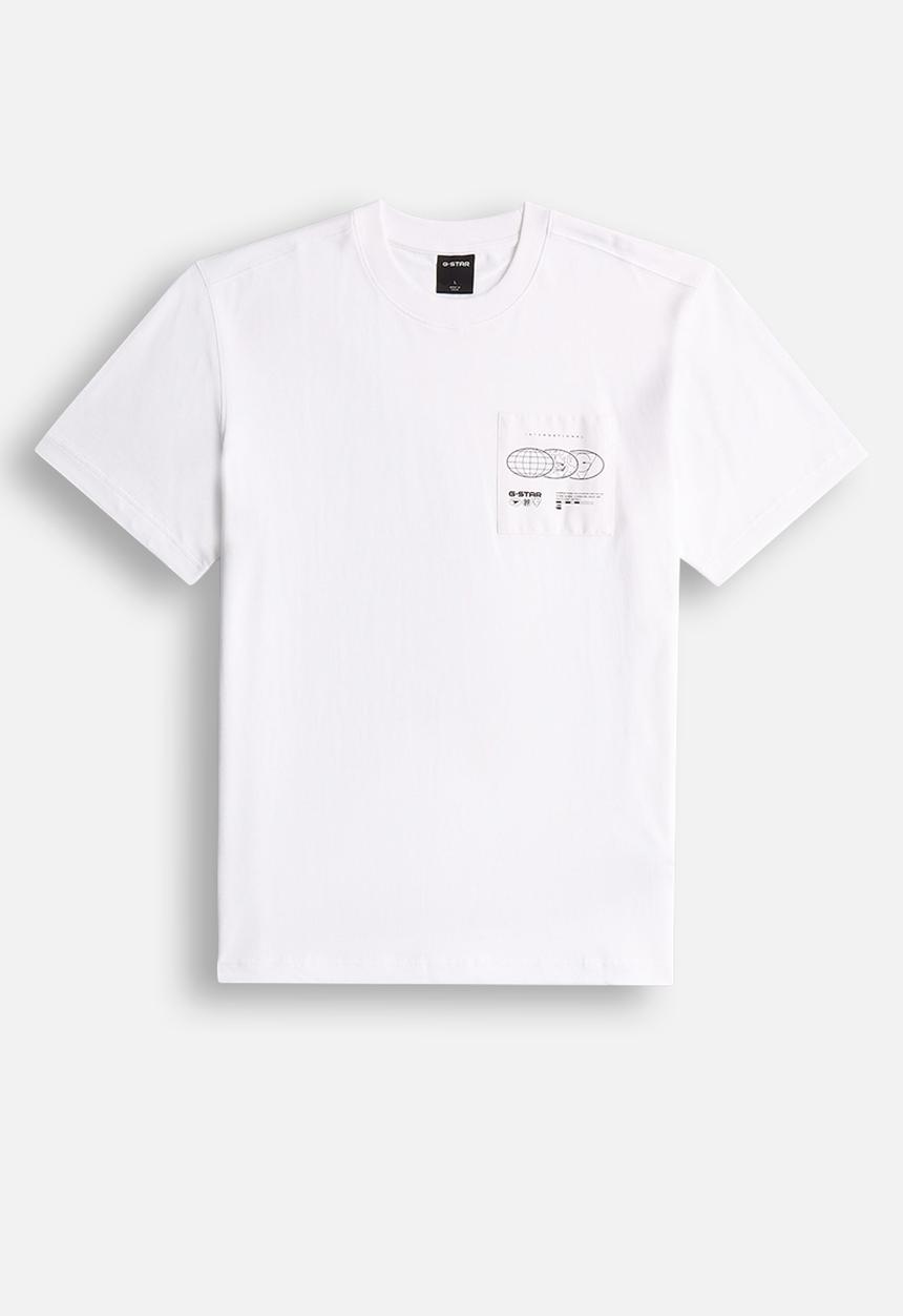 G-STAR - Applique Gr R T - White