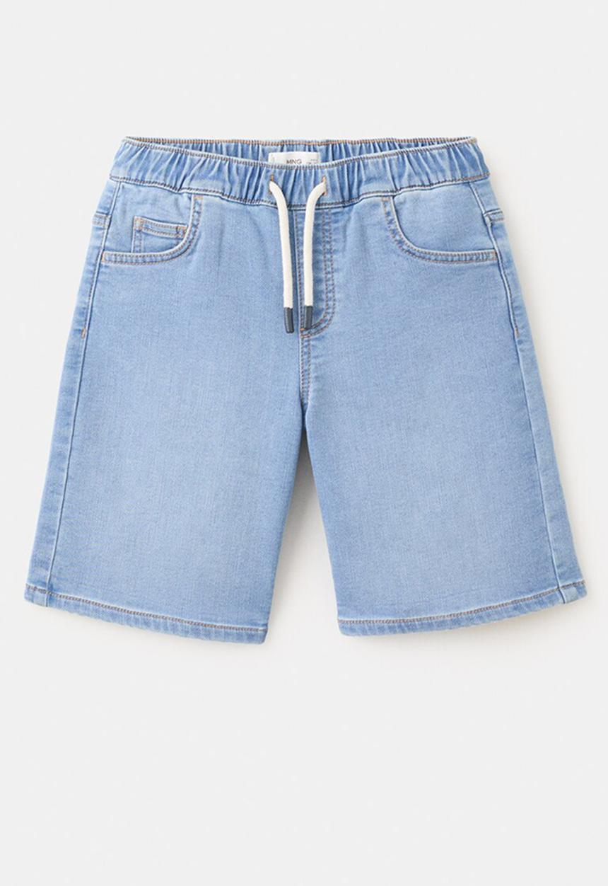MANGO - Bermuda Shorts Comfy - Medium Blue