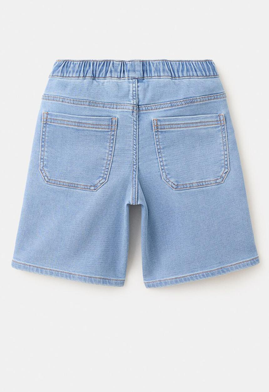 MANGO - Bermuda Shorts Comfy - Medium Blue