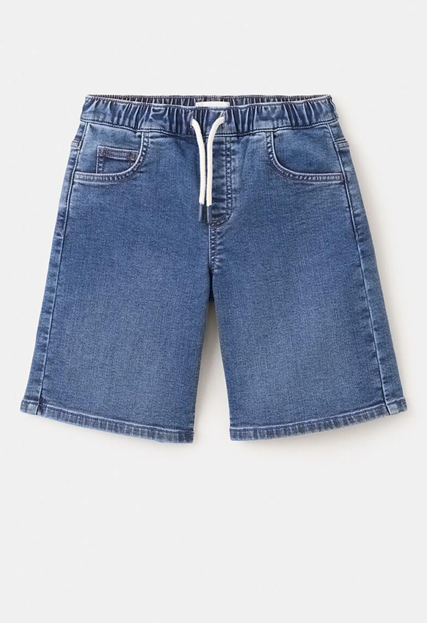 MANGO - Bermuda Shorts Comfy - Navy